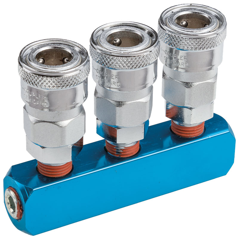 3 Way In-Line Quick Coupler